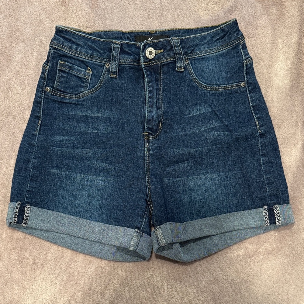 NVGTN (NaviShape) Dark Blue Jean Shorts
